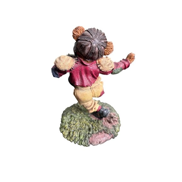 2001 Boyds Bear Bearstone TD Gridiron Touchdown Football Figurine - Picture 3 of 8